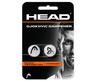 Виброгаситель HEAD Djokovic Dampener, белый Виброгаситель HEAD Djokovic Dampener, белый